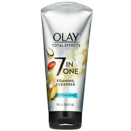 Olay Total Effects Revitalizing Foaming Facial Cleanser, 5.0 fl (Best Over The Counter Face Wash)