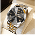 thumbnail image 1 of Relojes De Cuarzo Para Hombre Xtellar dorado, 1 of 3