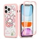 thumbnail image 1 of Sanrio Kuromi My Melody 360 funda completa para iPhone 7 8 14 Plus X Xs XR 13 Mini 12 11 Pro Max SE3 2022 SE 2020 PC trasera + cubierta frontal xuanjing  unisex, 1 of 2