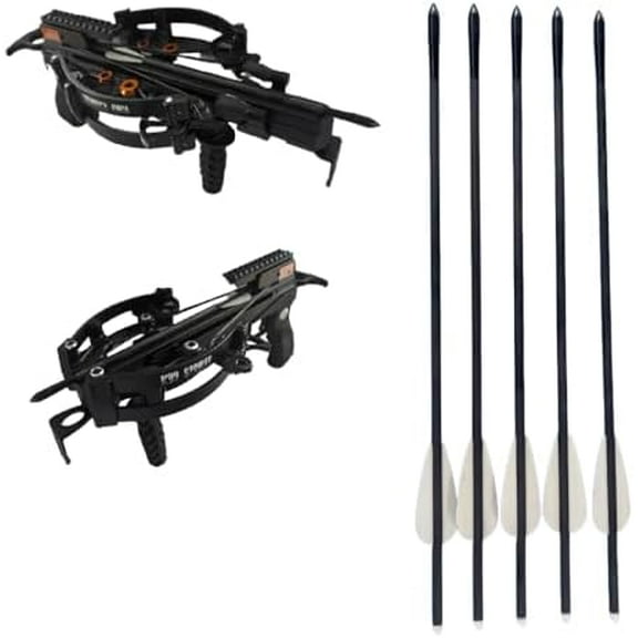 6mm OD Carbon Hunting Bolts for The Mini Striker Pistol Crossbow 11 inch Shaft (Pack of 5)$$Other