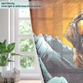 thumbnail image 4 of Dog Mountains Sun Blackout Curtains Thermal Insulation 63 inch Grommet for Bedroom Living Room Bathroom Kitchen Windows 2 Pack, 4 of 6