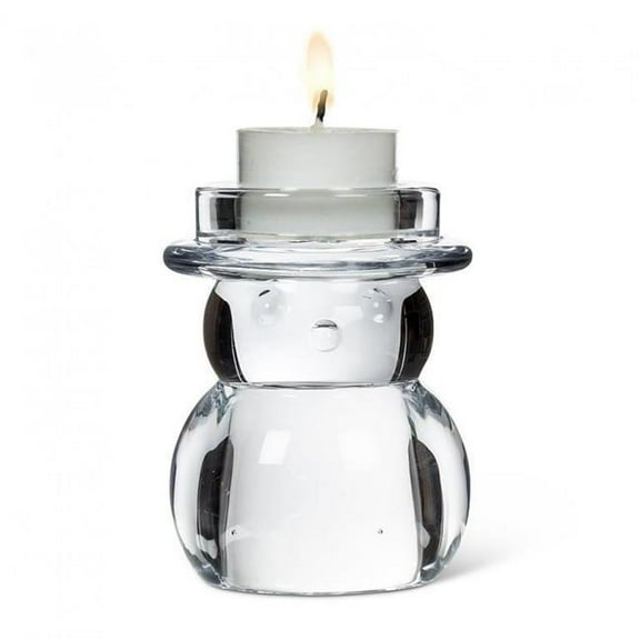 MDR Trading Inc. AB-27-SNOWMAN-110_Q01 Snowman Tealite Candle Holder
