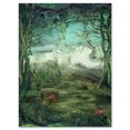 thumbnail image 2 of Green Forest Glade - Landscape Canvas Art Print, 2 of 3