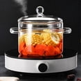 thumbnail image 3 of Glass Pots for Cooking on Stove - 1.9L/64oz - Heat- Glass, 3 of 5