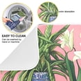 thumbnail image 2 of Yayeee Dish Drying Mat for Kitchen Counter 18"x24" Microfiber Absorbent Pad, Floral Vase, 2 of 7