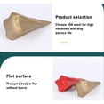 thumbnail image 3 of Gold 3.5lb Four-Way Steel Wood Splitting Wedge Tool - Outdoor Pagoda Hammer for Efficient Log Processing, 3 of 7