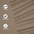 thumbnail image 3 of Martex Cotton Rich Wrinkle Resistant Bed Pillowcase Pair - Soft Brushed Cotton Blend Finish, King Pillowcases, Khaki, 3 of 6
