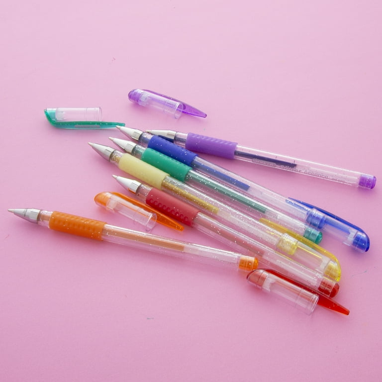 Scented Cute Multiple Tip Colored Pens - Shuttle Pen with 6