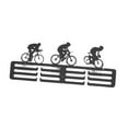 thumbnail image 3 of Percha para exhibición de medallas, marco para soporte de medallas, hierro resistente fácil de instalar para deportes, correr, soporte para medallas p Ciclismo, 3 of 8