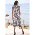 thumbnail image 3 of LASCANA Women's Handkerchief Hem Dress Tie, 3 of 5