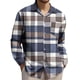 thumbnail image 1 of Yaoyar Men's Plaid Button Down Shirt Long Sleeve Casual Lapel Work Shirts Lightweight Shirts with Pocket, 1 of 4