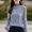 Gray, variant on Brondbend Women's Sweater Tops Knitted Sweaters for Women High Neck Long Sleeved Solid Color Top Trendy Slim Thick Pullover Winter Comfortable Party Dating Warm Top,Beige