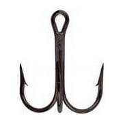 Lazer Sharp L934BPTH-4 3X Treble Hook, Black, Size 4, 20 Pack