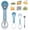 C, variant on 6 in 1 Melon Baller Scoop Set Multifunctional Melon Baller Scoop Set, Fruit Cutter Tool for Making Fruit Shapes(D)
