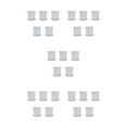 thumbnail image 2 of kurtrusly 5pcs Orchid Pot With Holes Designed For Maximum Air And Water Flow Can Furniture And Floors Clean White 5Set, 2 of 6