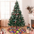 thumbnail image 7 of Sikiie Hawaiian Style 30-48 inches {designName} Print Christmas Tree Skirt Snowman Xmas Tree Skirt with Edge Christmas Decorations for Holiday Party36", 7 of 7