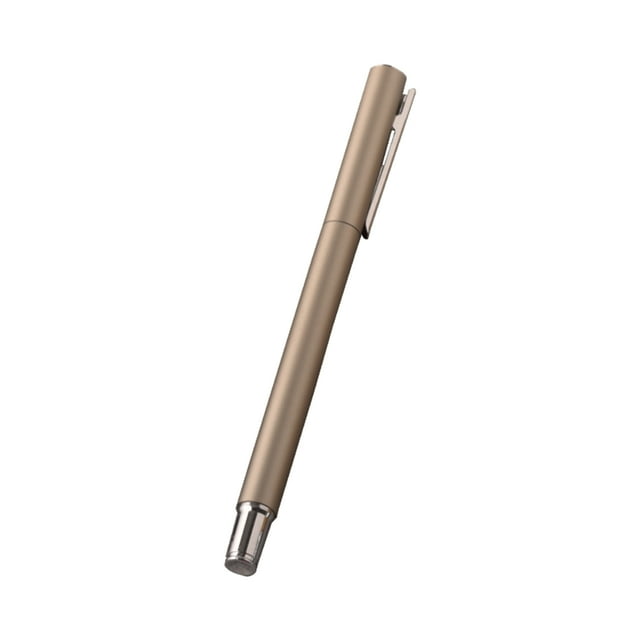 Riwcyla Fountain Pen with Ink Cartridge Metal Pen Case Pen Matte Appearance 0.38mm Nib Smooth for Note Taking Drawing Calligraphy Art