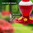 thumbnail image 2 of Juego de 2 Comederos para Colibríes Backyard Expressions de Plástico de 600 ml, 2 of 4