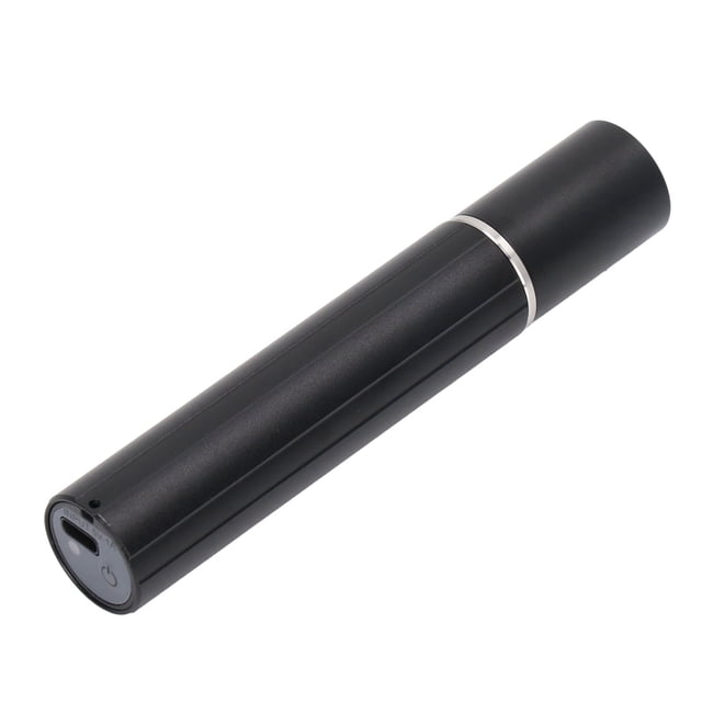 Rechargeable Therapy Lamp, 3 Light Wavelengths Aluminum Alloy LED Therapy Flashlight Pulse Mode Black Portable for Wrist