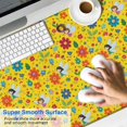 thumbnail image 2 of Long Mouse Pads for Desk,Fairy Princess Flower Pattern Desk Mats on Top Of Desks, Desk Mouse Pad Extra Large with 3mm Non-Slip Base and Stitched Edge for Gaming,Office,Work,Home 47.3"x23.6", 2 of 6