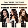 thumbnail image 7 of OUKEYA 2‑in‑1 Hair Dye Comb, Chestnut Brown One‑Step Herbal Hair Color for Gray Hair Coverage, 6.76 fl oz, 7 of 7