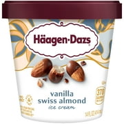 Haagen-Dazs Vanilla Swiss Almond Ice Cream, 14 oz