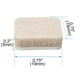 thumbnail image 2 of Fieltro Suelo Muebles Protector Almohadillas Silla Patas De Mesa Protector 32 Piezas Caqui, 2 of 6