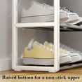 thumbnail image 6 of Miogawg Stackable Small Shoe Rack, Entryway, Hallway And Closet Space Saving Storage And Organization (4-Tier), 6 of 6