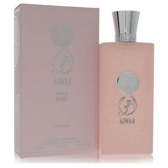Nusuk Ajwaa Roses par Nusuk Eau de Parfum Vaporisateur 3.4 oz pour Femmes
