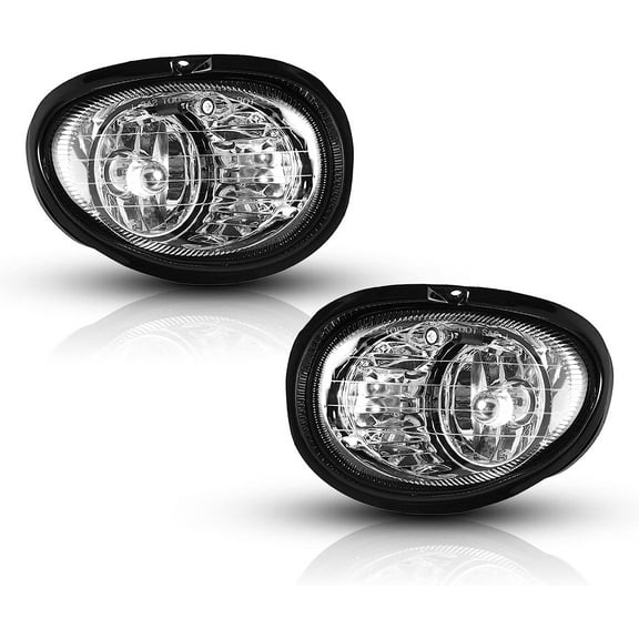 Fog Lights Lamps compatible for DODGE INTREPID 1998 1999 2000 2001 2002 2003 2004 Driver Passenger Replacement