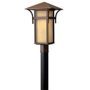 Hinkley Harbor 1 Light LED Outdoor Post/Pier, Anchor Bronze - 2571AR-LED