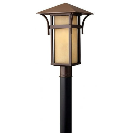 Hinkley Harbor 1 Light LED Outdoor Post/Pier, Anchor Bronze - 2571AR-LED