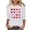 White 1, variant on ABATAB Plus Size Valentine's Day Womens 3/4 Length Sleeve Shirts Crewneck Neck Love Heart Print T Shirts Casual Gift Tops