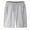Light Grey, variant on LYMAYTER M-6XL Men's Sports Shorts Loose Shorts Large Size Shorts Drawstring Shorts
