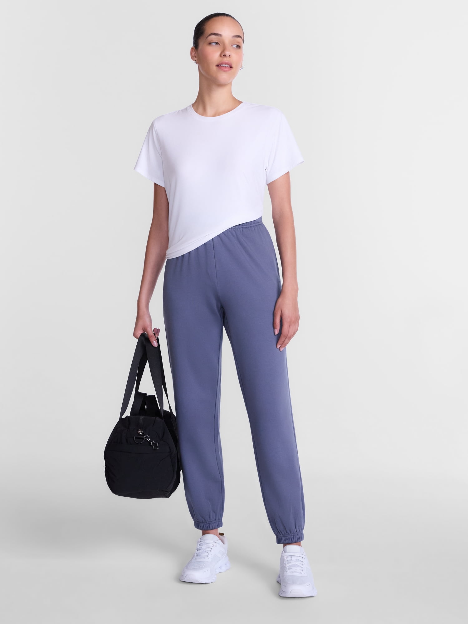 Athletic Works Women's and Women's Plus Super Soft Fleece Joggers, Sizes XS-4X