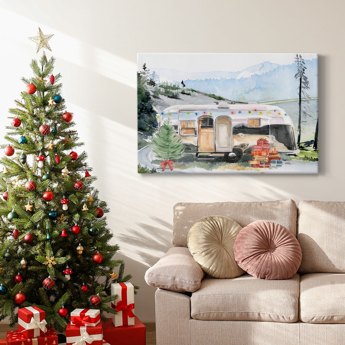 Holiday Vacation I- Gallery Wrapped Canvas