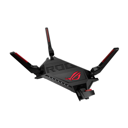 ASUS ROG Rapture GT-AX6000 Dual-Band WiFi 6 (802.11ax) Gaming Router, Dual 2.5G ports, enhanced hardware, WAN aggregation, VPN Fusion, Triple-Level Game Acceleration, free network security and AiMesh