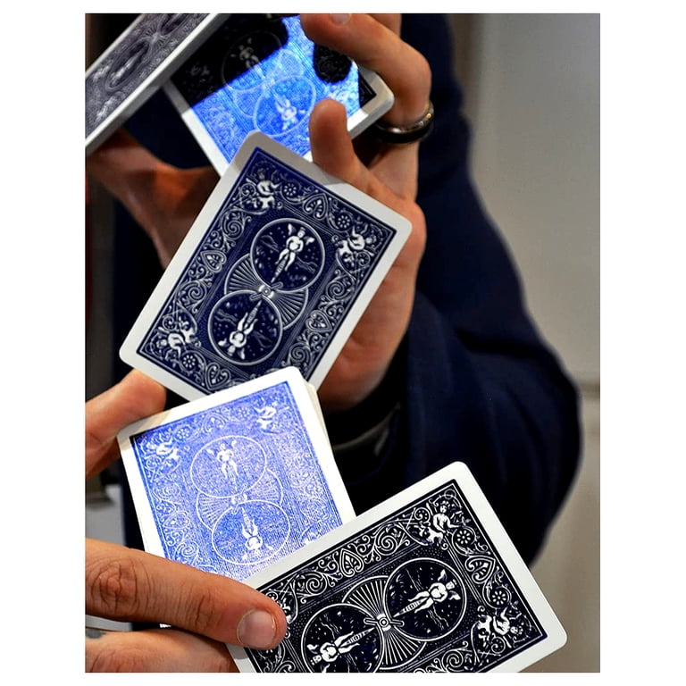 Bicycle Metalluxe Playing Cards, Blue - Walmart.com