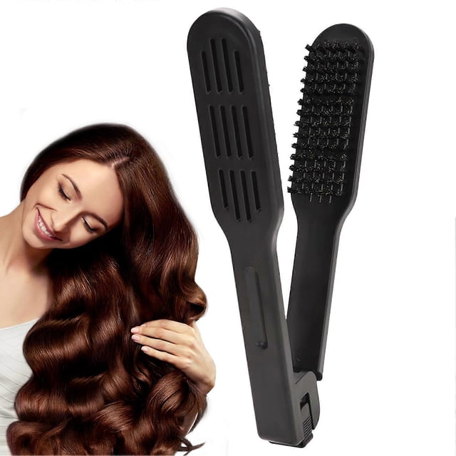 Boar Bristle Hair Brush Double Sided Detangling and Smoothing Styling Tool for Women Girls