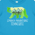 thumbnail image 4 of Inktastic Smoky Mountains, Tennessee Mountains and Bear Shape Boys or Girls Baby T-Shirt, 4 of 5