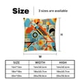 thumbnail image 5 of Geometric Cube Set of 2 Velvet Throw Pillow Covers Inserts for Bed Pillow, Decorative Pillows - 16x16 18x18 20x20 Inches with Unique Patterns for Various Occasions, 5 of 6