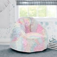 thumbnail image 2 of Delta Children Cozee Fluffy Chair, Kid Size (For Kids Up To 10 Years Old), 2 of 6