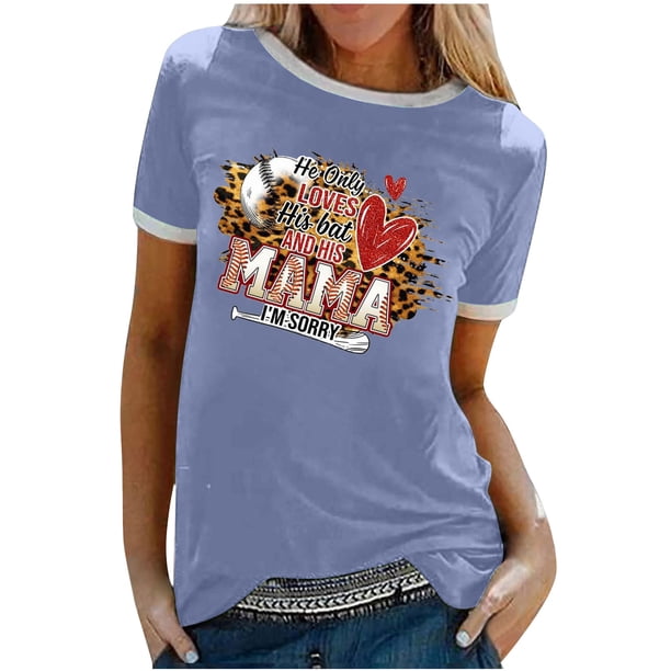 Elegante blusa de manga corta con cuello redondo y manga abullonada para mujer OAVQHLG3B Store lin121212
