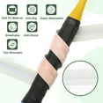 thumbnail image 4 of Tennis Racket Grip Tape, PU Racquet Overgrip with Damping Ridges Anti-Slip Absorbent Handle Grip for Badminton Pickleball Fishing Rod Gradient Orange, 4 of 6