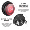 thumbnail image 4 of SHISUYAN 1pc Waterproof Button Switch Boat Switch Car Home Appliance Switch 3 Position Rocker Switch, 4 of 8