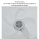 thumbnail image 3 of Injueey Luz de ventilador ABS con tornillo estándar E27, ventiladores de techo con atenuación infinita de tres colores y luces duraderas Electrodomésticos blanco 3 cabezas, 3 of 6