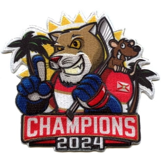 Florida Panthers logo embroidery design