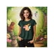 thumbnail image 1 of Playera CapyHada – La Capybara Más Mágica del Bosque Ropa Fashion Para Mujer Color Verde Oliva Talla Extra Grande Marca Emil SaEs, 1 of 4