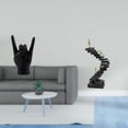 thumbnail image 2 of Escultura Abstracta De Gesto Creativo, Artesanía Para Apartamento, Dormitorio, Restaurante, Estantería, Escritorio, Mesa, Decoración., 2 of 8