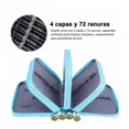 thumbnail image 2 of Estuche Impermeable De Tela Oxford Con 72 Agujeros LingWen 9024735074311, 2 of 4
